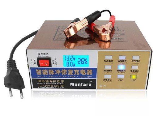 เครื่องชาร์จแบตเตอรี่รถยนต์อัตโนมัติ