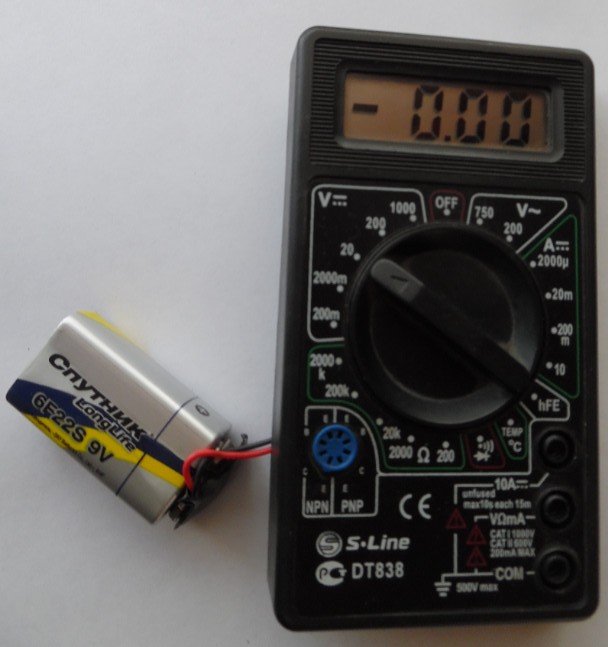 We controleren de functionaliteit van het apparaat.