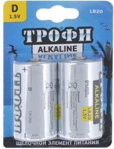 LR20-batterij en zijn kenmerken Trofee