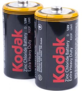 LR20-batterij en zijn kenmerken Kodak