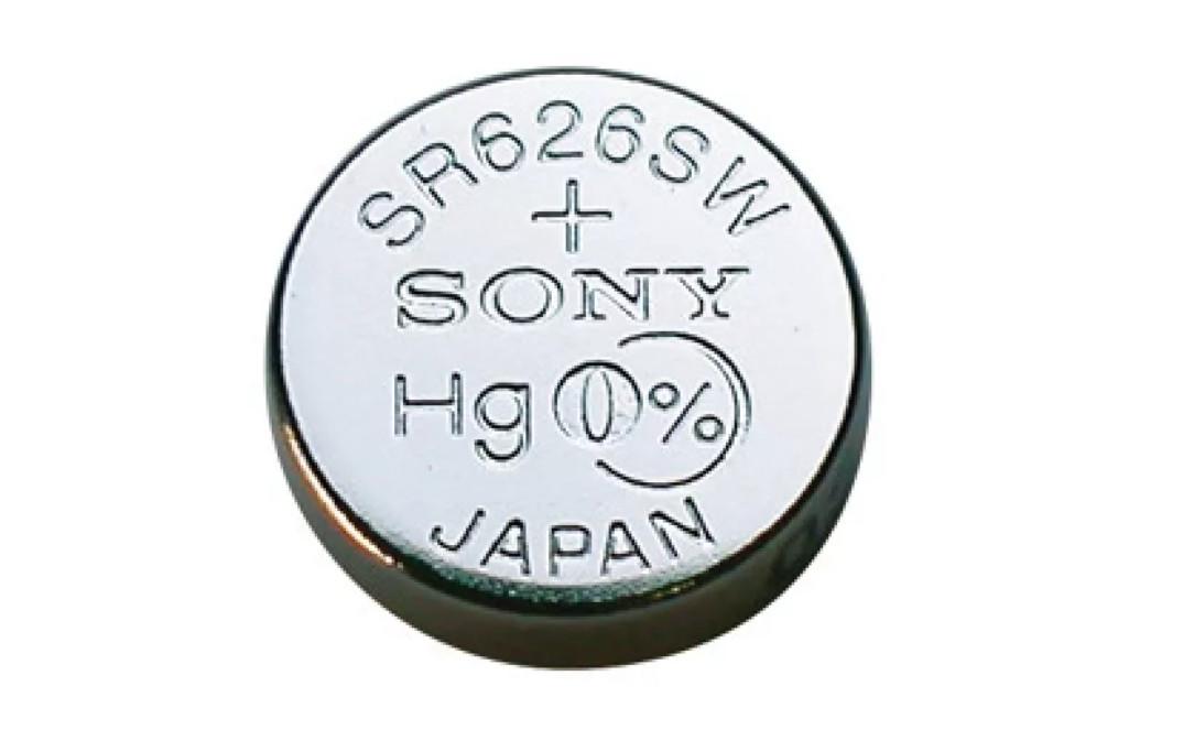 แบตเตอรี่ SR626SW และคุณลักษณะของแบตเตอรี่ แบตเตอรี่ SR626SW