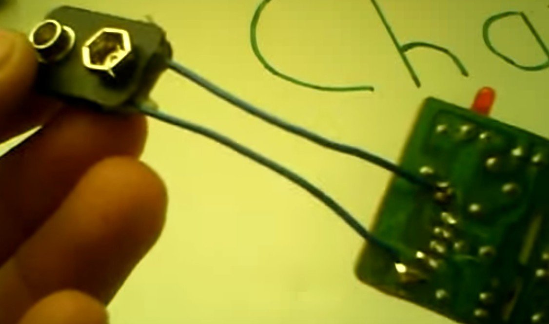 draden naar de printplaat