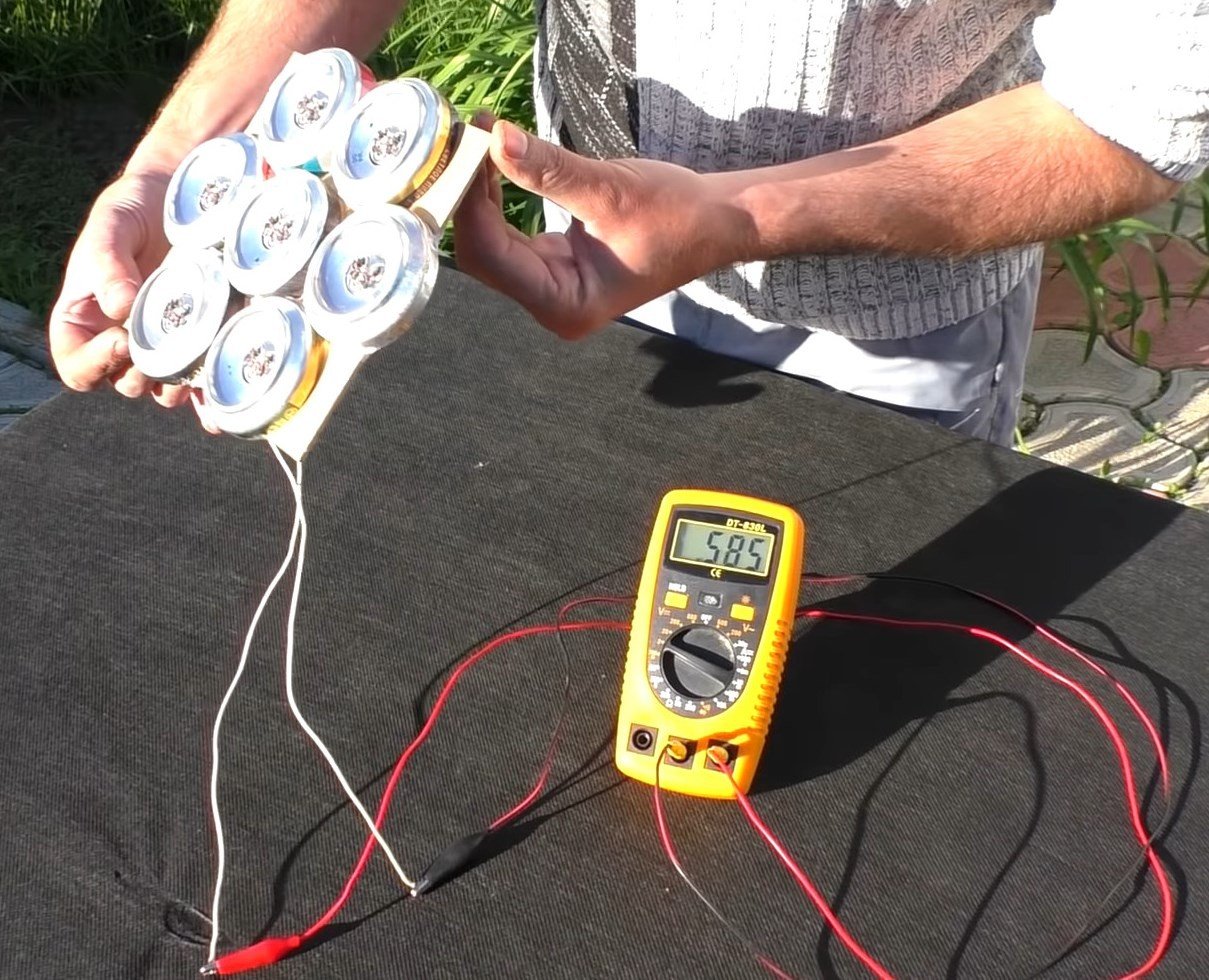 Spanning op het display