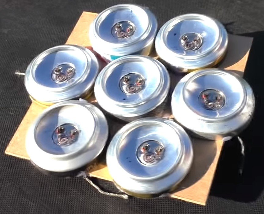 Lichtenergie van transistors