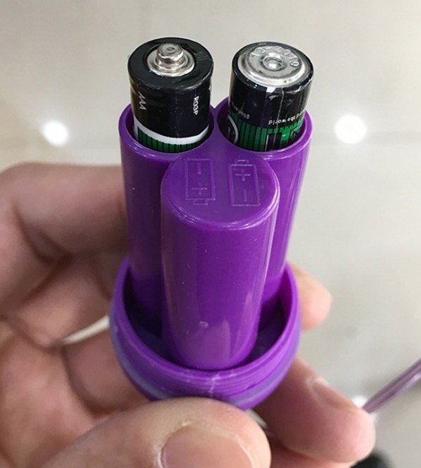 เครื่องสั่นต้องใช้แบตเตอรี่แบบไหน?