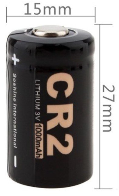 CR2-batterijparameters