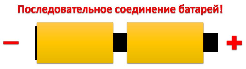 การต่อแบตเตอรี่แบบอนุกรม