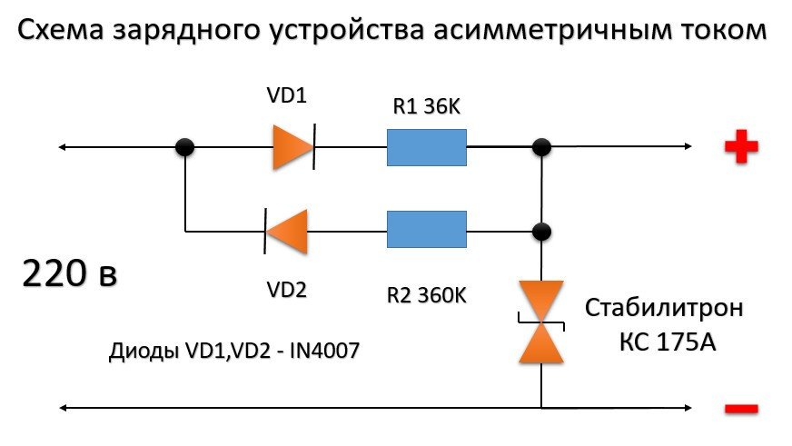 แผนภาพแสดงวงจรการชาร์จแบตเตอรี่แบบเหรียญ