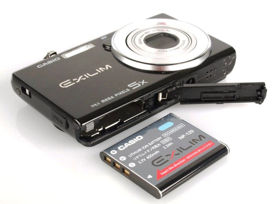 แบตเตอรี่สำหรับกล้อง Exilim Casio EX Z5