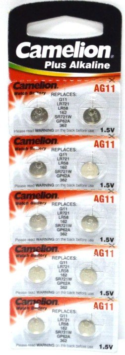 Vỉ đựng pin AG11.